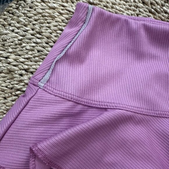 Womens Pink Tiered Lucky in Love  Tennis Skirt, S - Picture 7 of 8